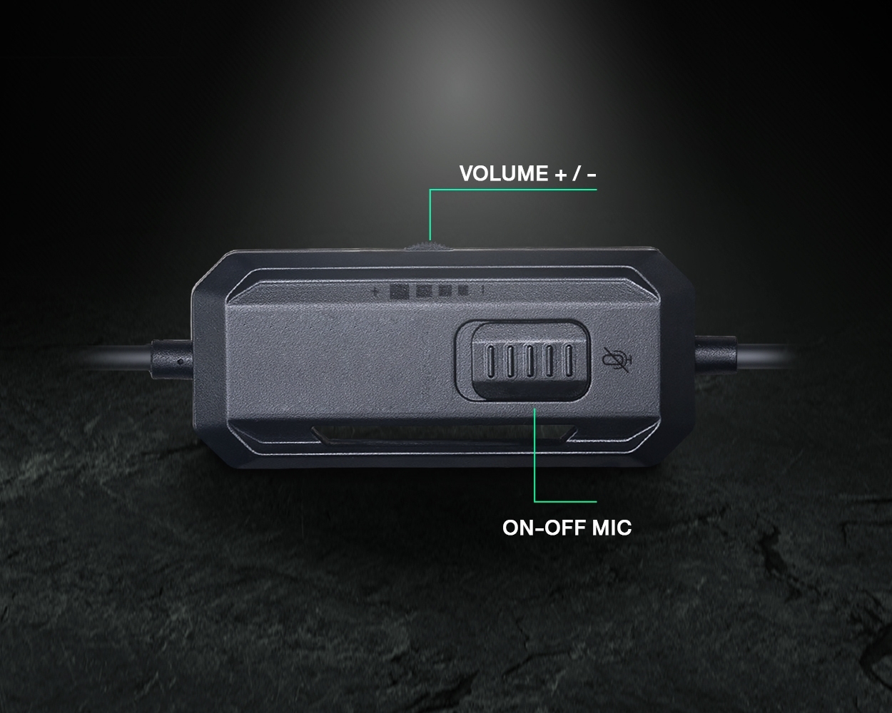 หูฟัง GH2PRO Gaming Headset ไมค์ถอดได้