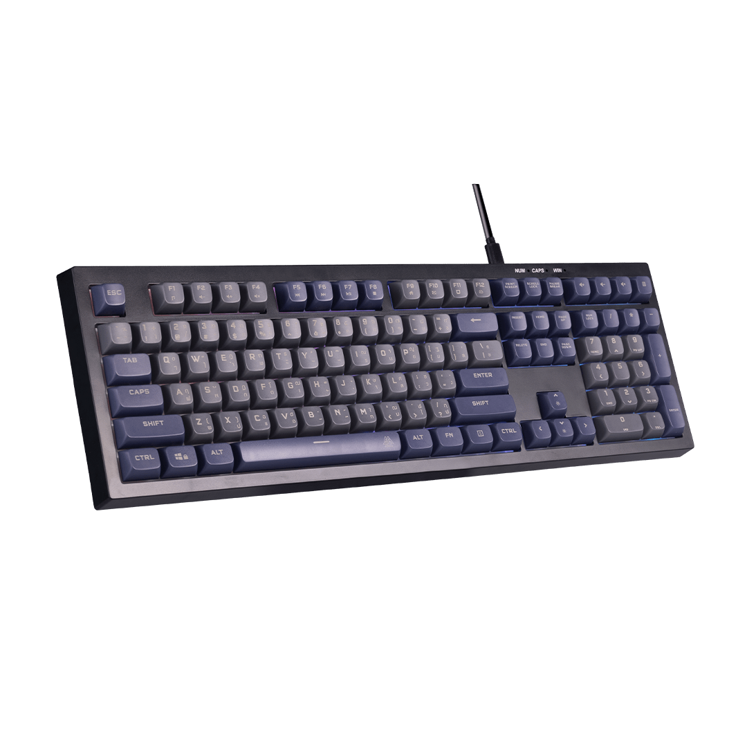 คีย์บอร์ดเกมมิ่ง รุ่น TYPE K11 Anti-Ghosting 26 ปุ่ม แข็งแรงทนทาน