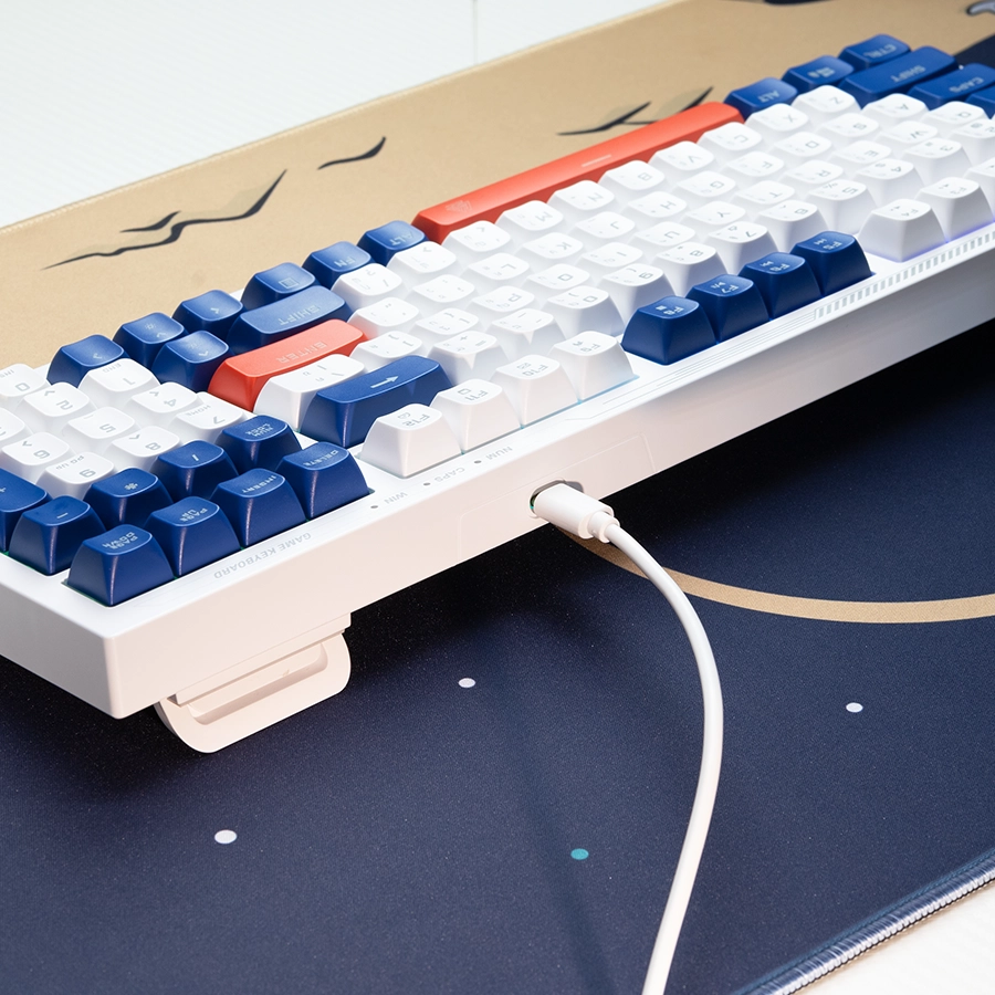 คีย์บอร์ดเกมมิ่ง รุ่น TYPE K10 96% Membrane Switch 98 ปุ่ม