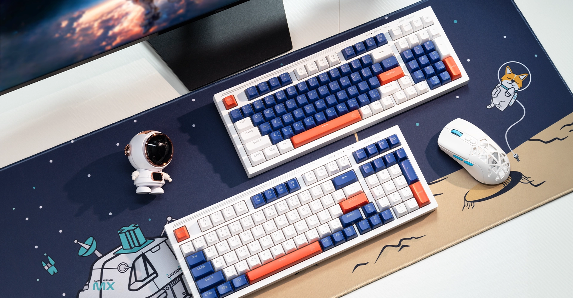 คีย์บอร์ดเกมมิ่ง รุ่น TYPE K10 Anti-Ghosting 26 ปุ่ม ดีไซน์กะทัดรัด