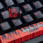 keycap ปุ่มคีย์บอร์ด ega ลาย junji ito