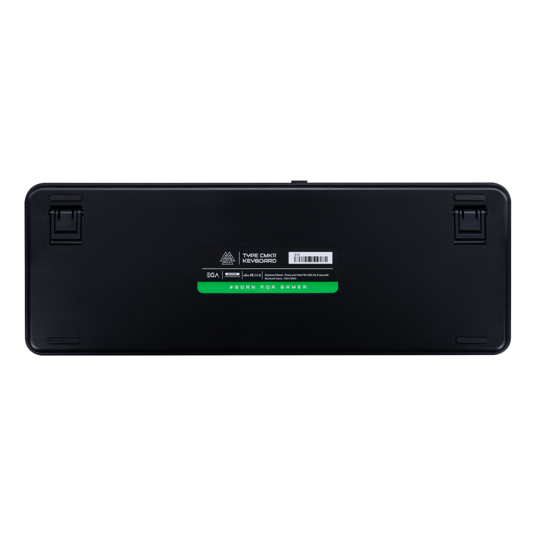 คีย์บอร์ดเกมมิ่ง รุ่น TYPE CMK11 สีดำ พร้อมหน้าจอ TFT
