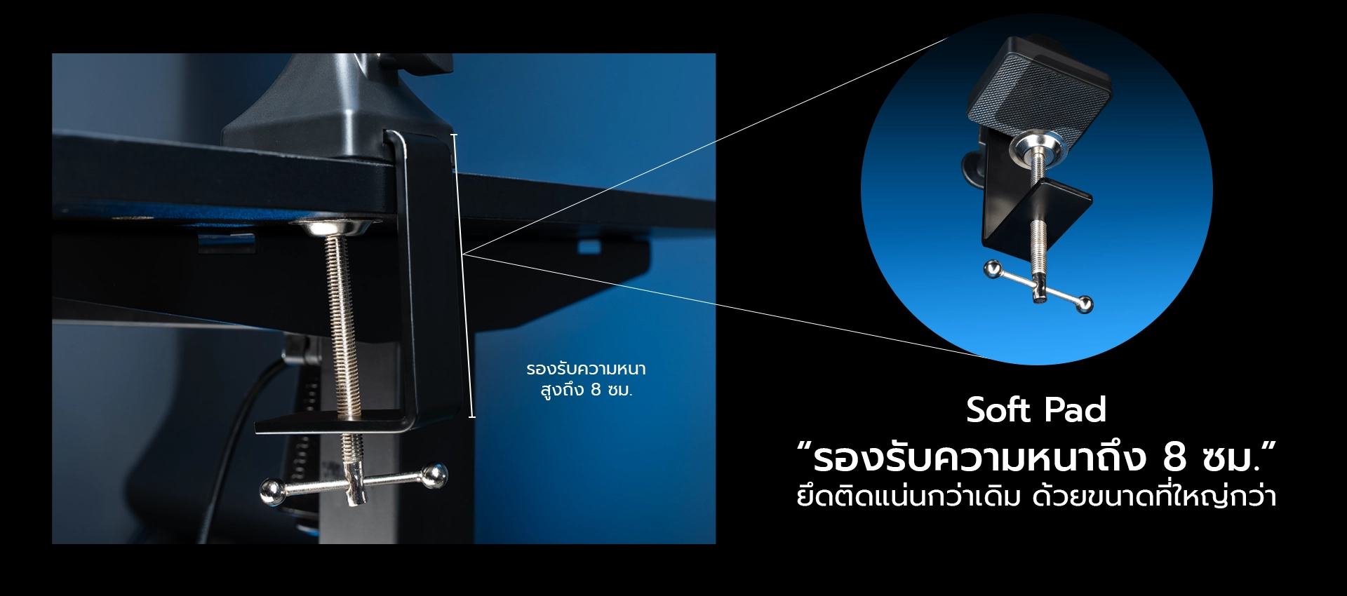ขาตั้งไมโครโฟน TYPE SM1 น้ำหนักเบา รองรับ 1.5 กก.