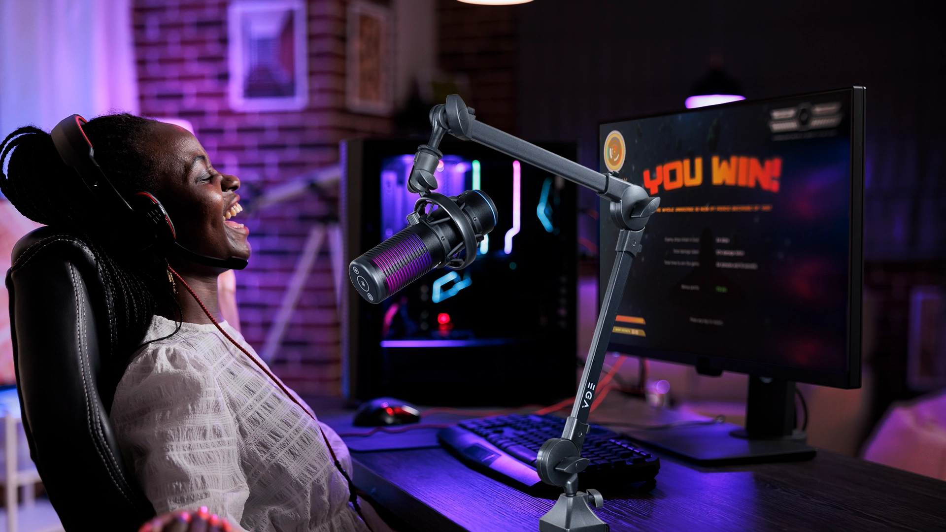 ขาตั้งไมโครโฟน TYPE SM1 Boom Arm อลูมิเนียม
