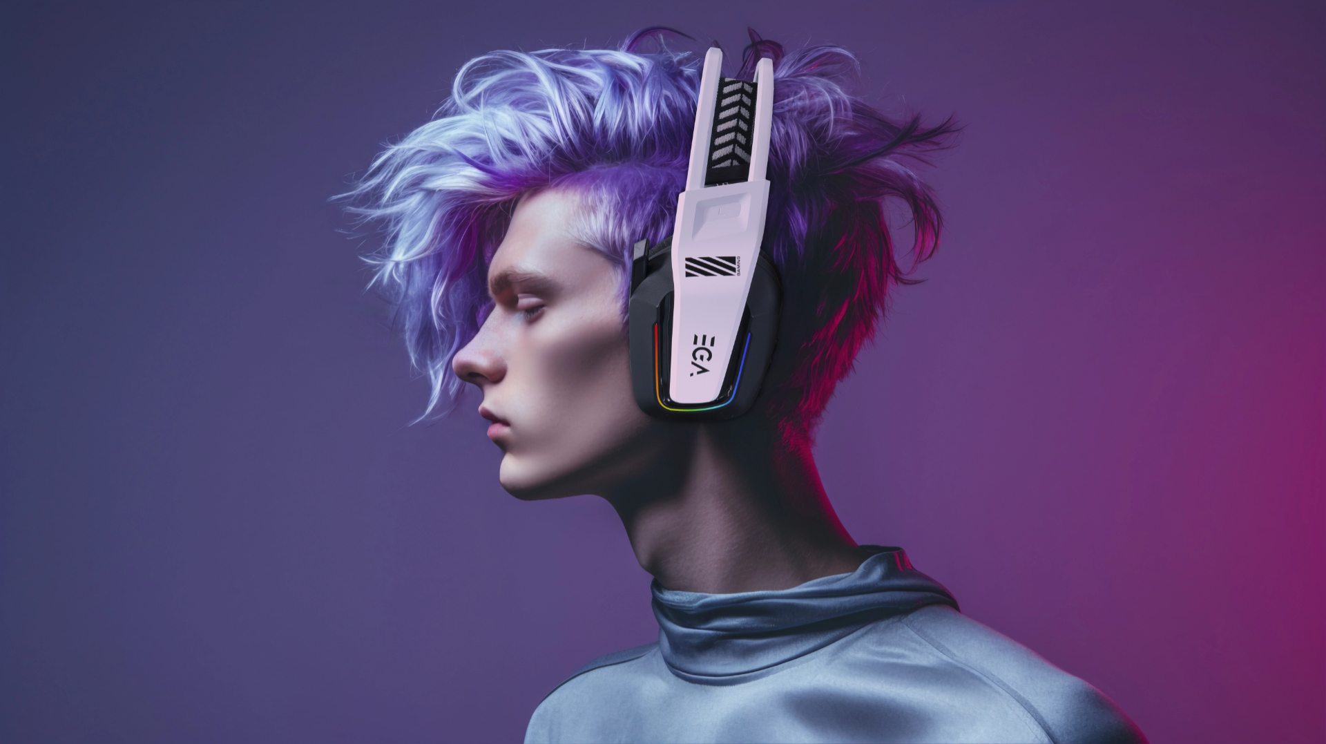 หูฟังเกมมิ่ง รุ่น TYPE H18 RGB Fixed Color