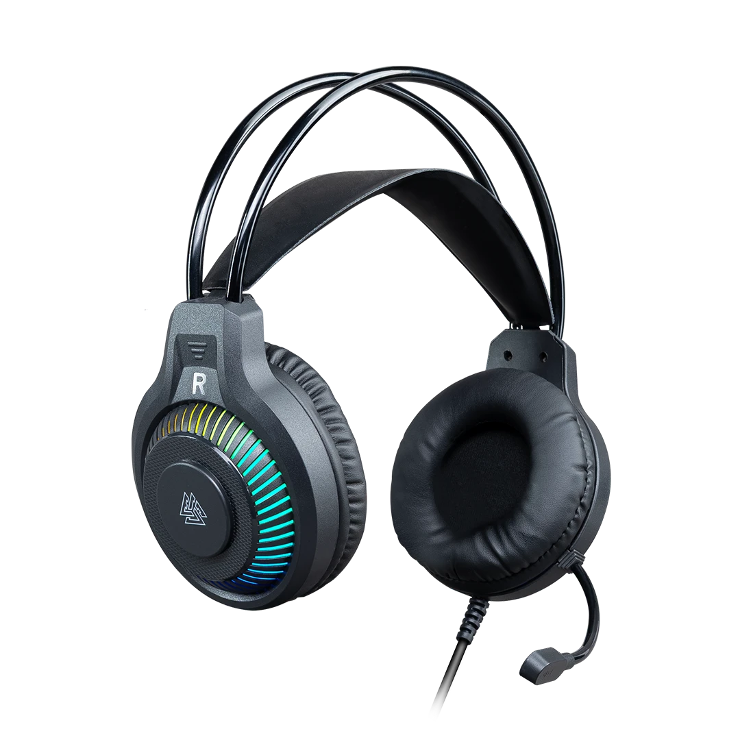 หูฟังเกมมิ่ง รุ่น H111 ดีไซน์ไฟ RGB เท่