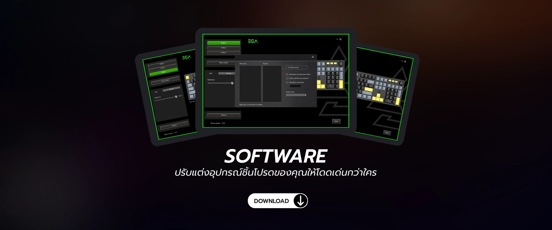 คีย์บอร์ดเกมมิ่ง รุ่น CMK12 Mechanical Keyboard ไฟ RGB สวยงาม