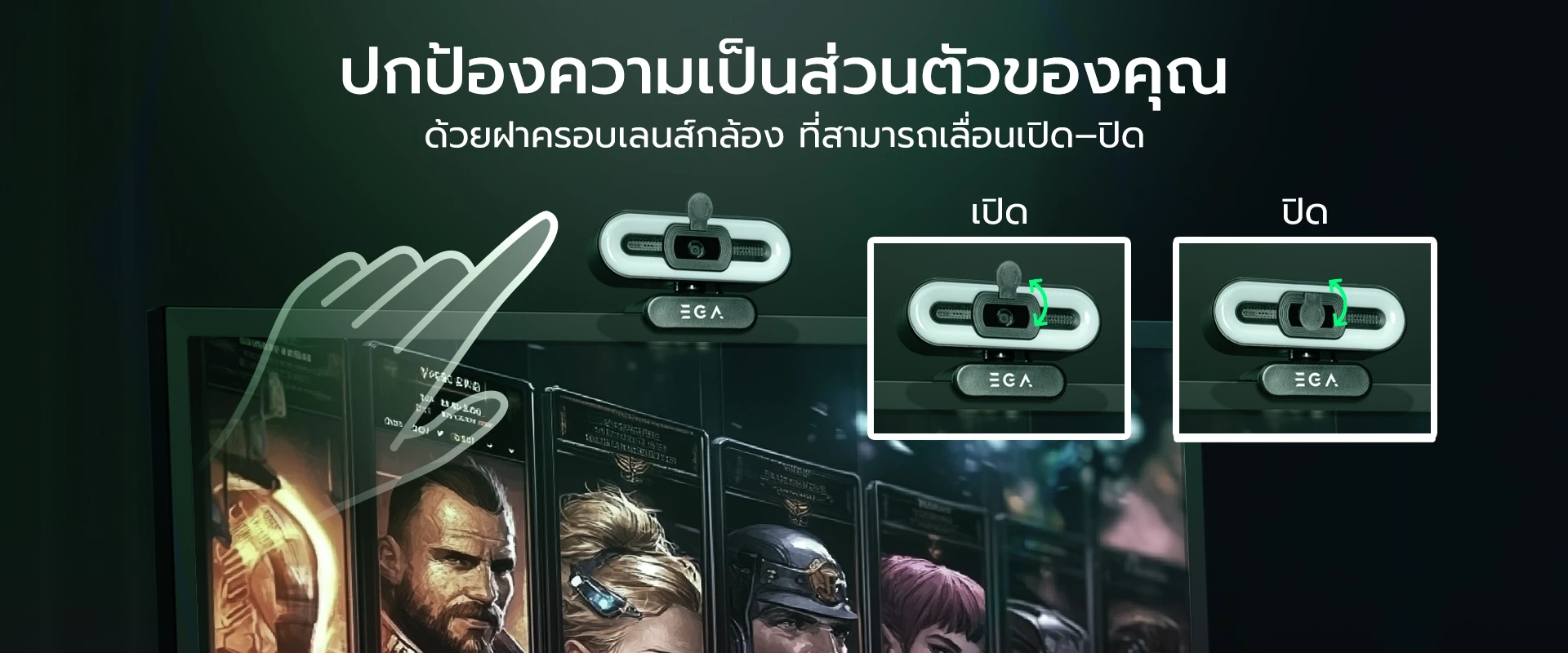 ภาพการหมุนของ กล้อง webcam รุ่น type gw2 pro 360 องศา แสดงความยืดหยุ่นของขาตั้ง